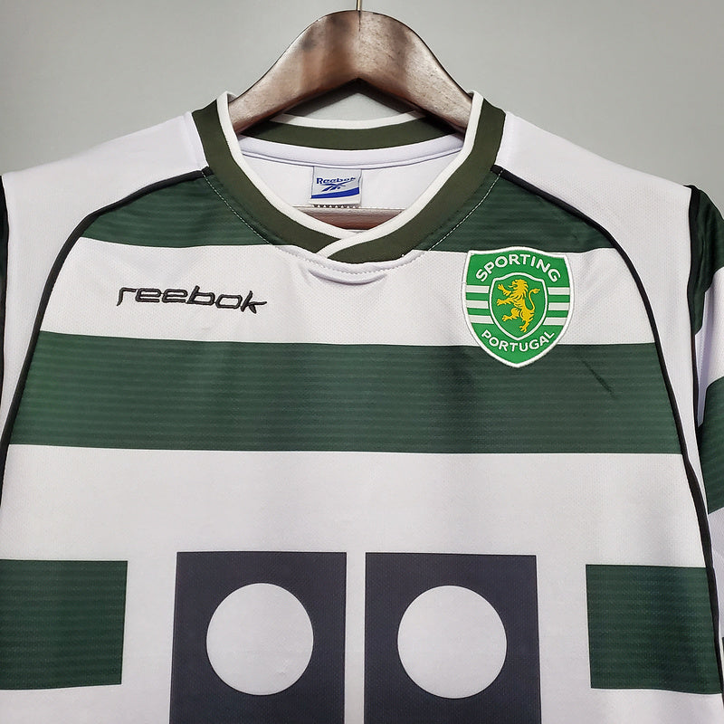 CAMISA SPORTING  - RETRÔ - TORCEDOR - 2001