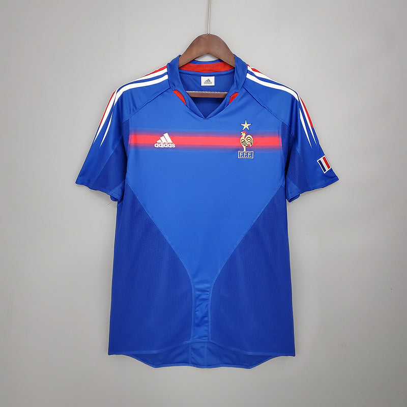 CAMISA FRANÇA - RETRÔ - TORCEDOR - 2004