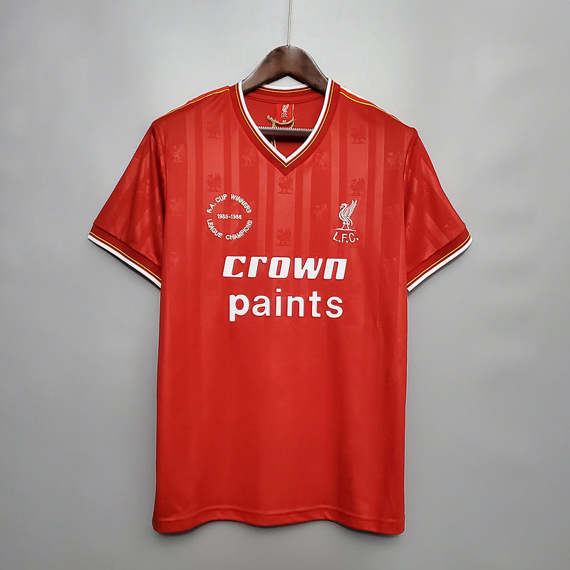 CAMISA LIVERPOOL - RETRÔ - TORCEDOR - 1985