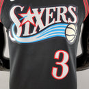 CAMISA PHILADELPHIA 76ERS - PRETA - RETRÔ
