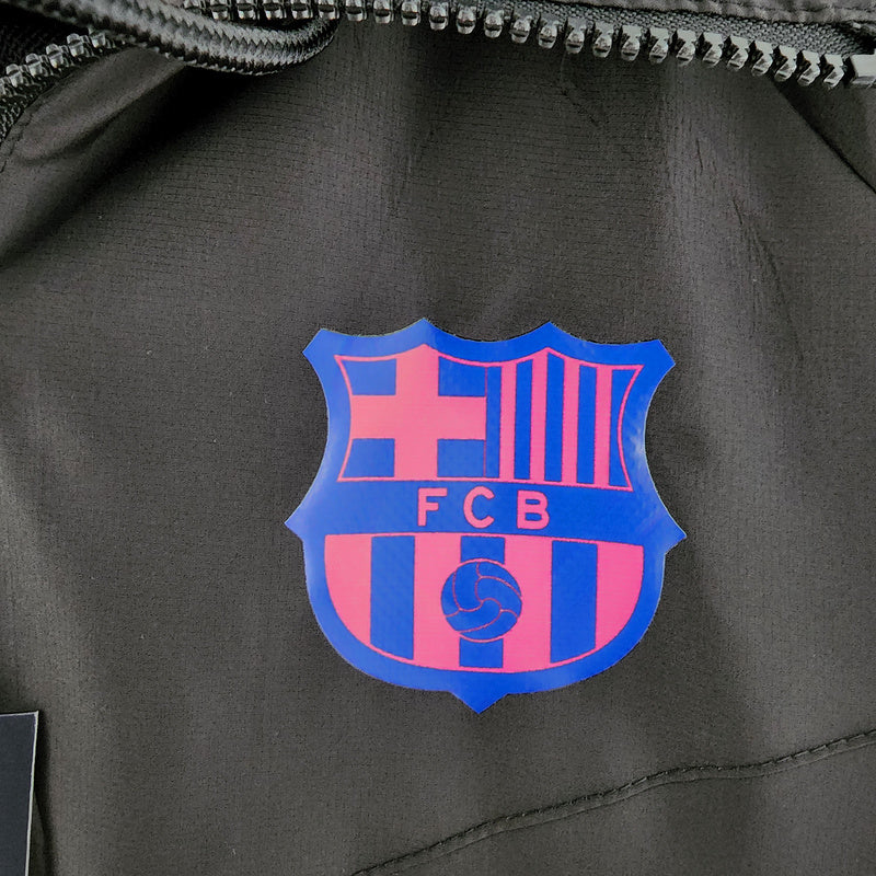 CORTA VENTO - BARCELONA - PRETO COM ROXO - 2022