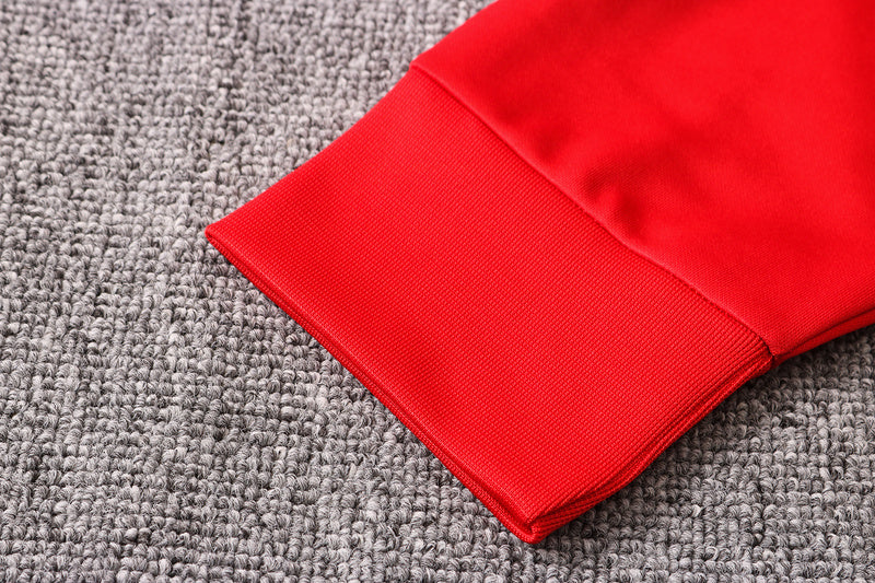 KIT MOLETOM - PARIS SAINT GERMAIN (PSG) - VERMELHO PARIS
