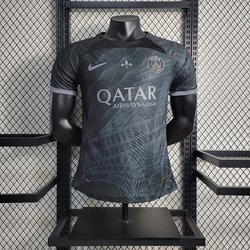 CAMISA PARIAS SAINT GERMAIN - SPECIAL EDITION - PRETA - 23/24