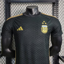 CAMISA ARGENTINA - CONCEITO - PRETA -JOGADOR - 23/24
