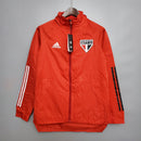 CORTA VENTO - SÃO PAULO - VERMELHO, BRANCO E PRETO