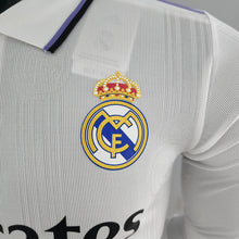 Carregar imagem no visualizador da galeria, CAMISA REAL MADRID - MANGA LONGA -  CASA/ HOME - JOGADOR 22/23
