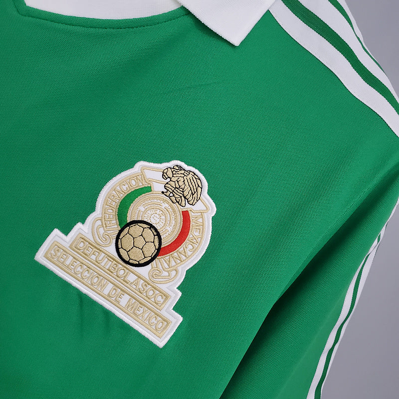 CAMISA MÉXICO - RETRÔ - TORCEDOR - 1986