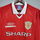 CAMISA MANCHESTER UNITED - RETRÔ - TORCEDOR - 1999