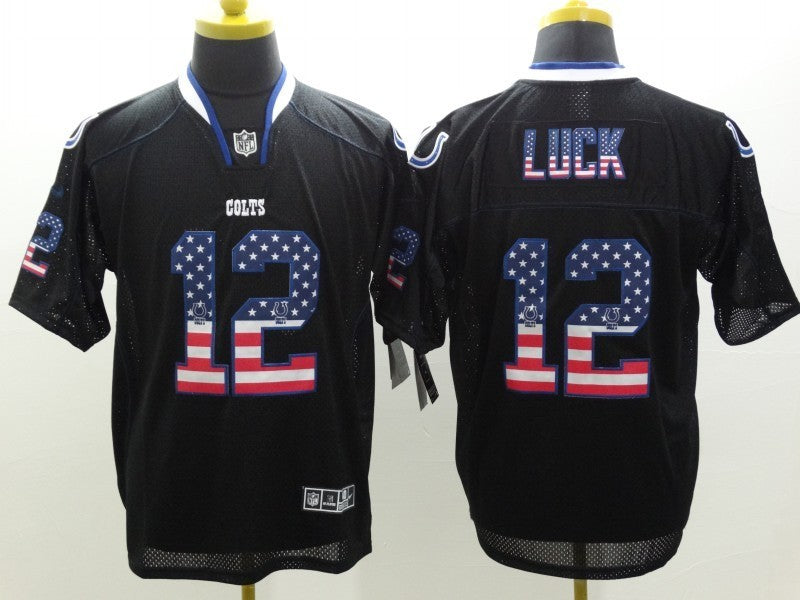 CAMISA INDIANAPOLIS COLTS - NFL - PRETO, AZUL, VERMELHO E BRANCO