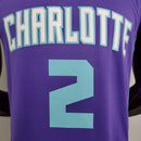 CAMISA CHARLOTTE HORNETS - ROXA CLASSIC - 19/20