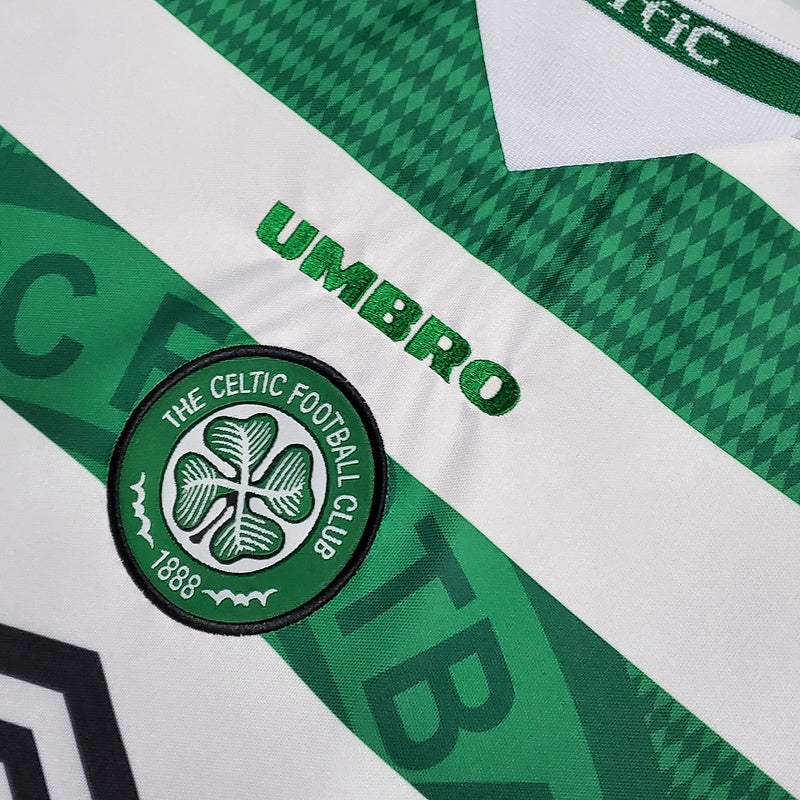 CAMISA CELTIC - RETRÔ - TORCEDOR - 1998