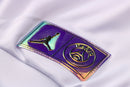 KIT MOLETOM - PARIS SAINT GERMAIN (PSG) - BRANCO COM SÍMBOLO ROXO E ROSA