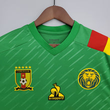 Carregar imagem no visualizador da galeria, CAMISA CAMARÕES - COPA - VERDE - TORCEDOR - 21/22
