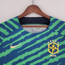 Carregar imagem no visualizador da galeria, CAMISA BRASIL - CONCEITO VERDE E AZUL - TORCEDOR - 22/ 23
