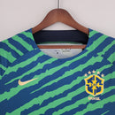 CAMISA BRASIL - CONCEITO VERDE E AZUL - TORCEDOR - 22/ 23
