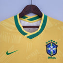 CAMISA BRASIL - CONCEITO - AMARELA CRISTO REDENTOR - FEMININO - 22/ 23