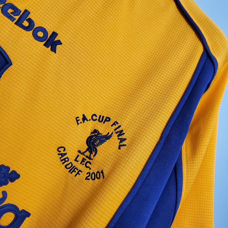 CAMISA LIVERPOOL - RETRÔ - TORCEDOR - 2000