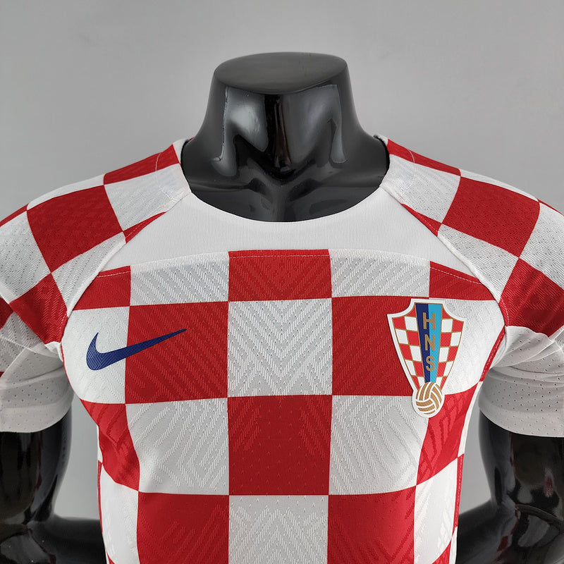 CAMISA CROÁCIA - CASA/ HOME - JOGADOR - 22/ 23