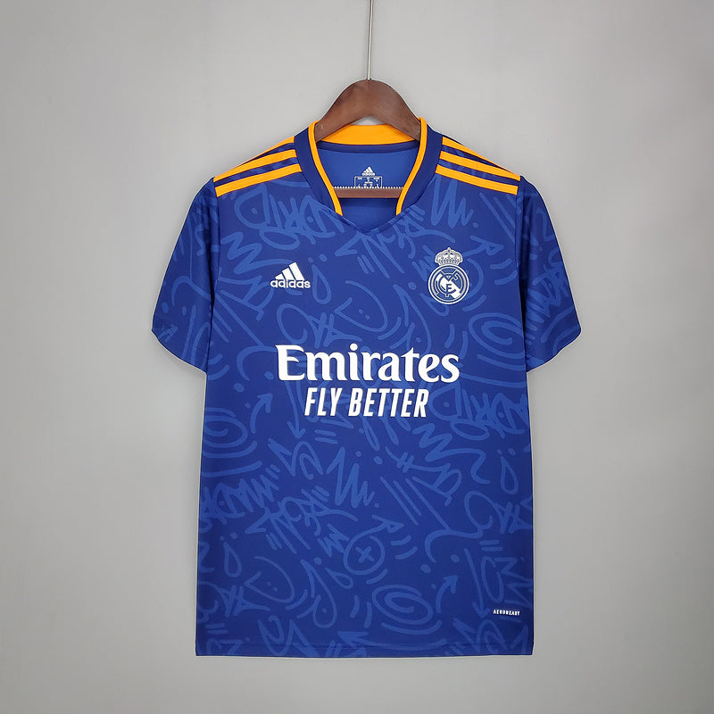 CAMISA REAL MADRID - FORA/ AWAY - TORCEDOR - 21/22