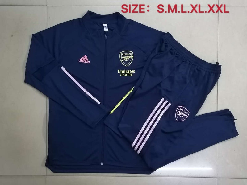 KIT PASSEIO - ARSENAL - AZUL MARINHO, BRANCO E AMARELO