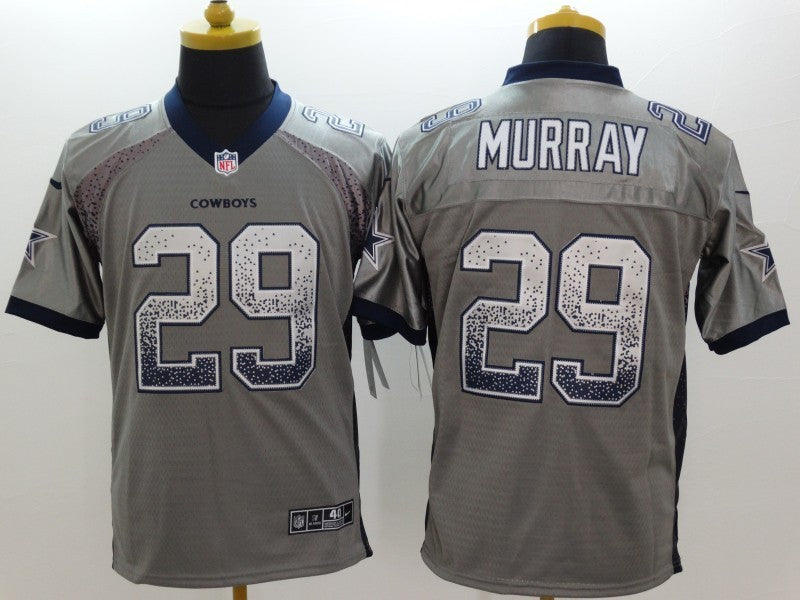 CAMISA DALLAS COWBOYS - NFL - CINZA E PRETO DEGRADÊ
