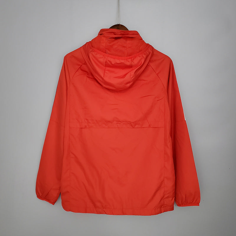 CORTA VENTO - LIVERPOOL - VERMELHO, BRANCO E PRETO