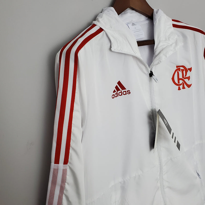 CORTA VENTO - FLAMENGO - BRANCO E VERMELHO - 2022