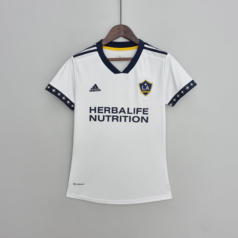 CAMISA LOS ANGELES GALAXY - CASA/ HOME  - FEMININO - 22/ 23