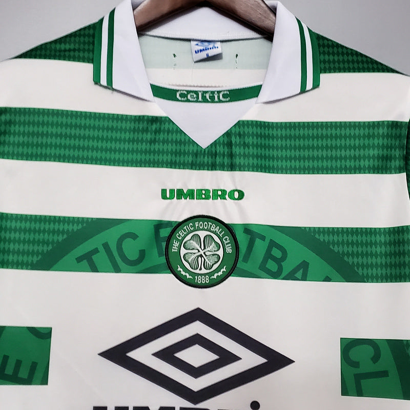 CAMISA CELTIC - RETRÔ - TORCEDOR - 1998