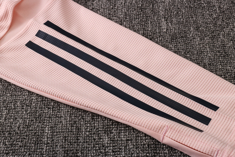 KIT PRÉ JOGO - JUVENTUS - ROSA, BRANCO, PRETO E AZUL