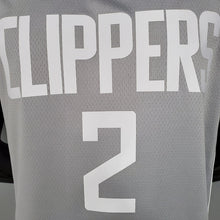 Carregar imagem no visualizador da galeria, CAMISA LOS ANGELES CLIPPERS - CINZA 2021 - #2 LEONARD
