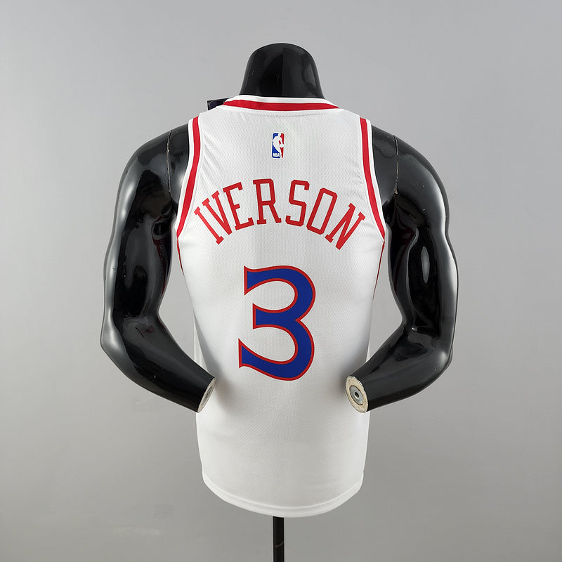CAMISA PHILADELPHIA 76ERS - BRANCA - RETRÔ