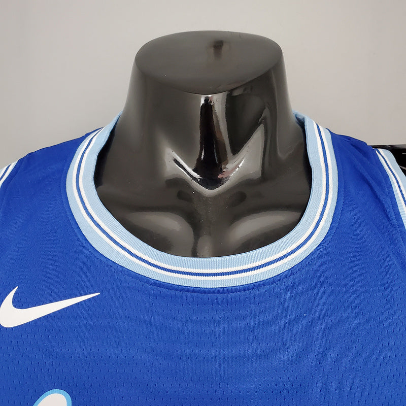 CAMISA LOS ANGELES LAKERS - AZUL - RETRÔ - 2021/ 2022
