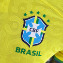 CAMISA BRASIL - CASA/ HOME - COPA DO MUNDO AMARELA - JOGADOR - 22/23