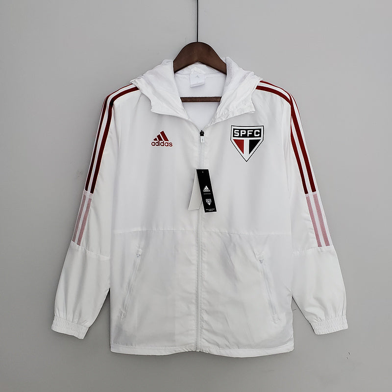 CORTA VENTO - SÃO PAULO - BRANCO E VERMELHO - 2022