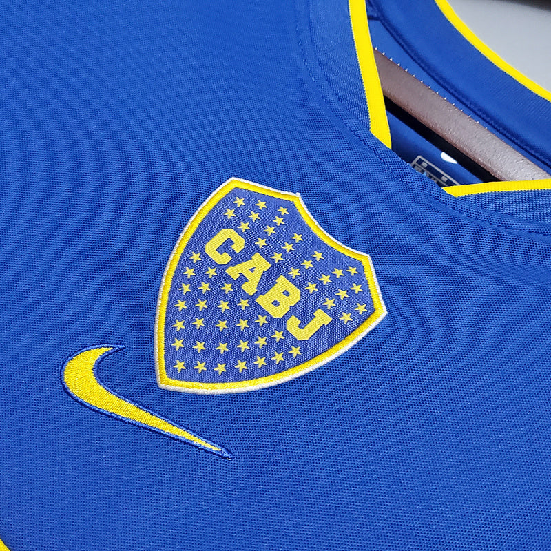 CAMISA BOCA JUNIORS - RETRÔ - TORCEDOR - 2002