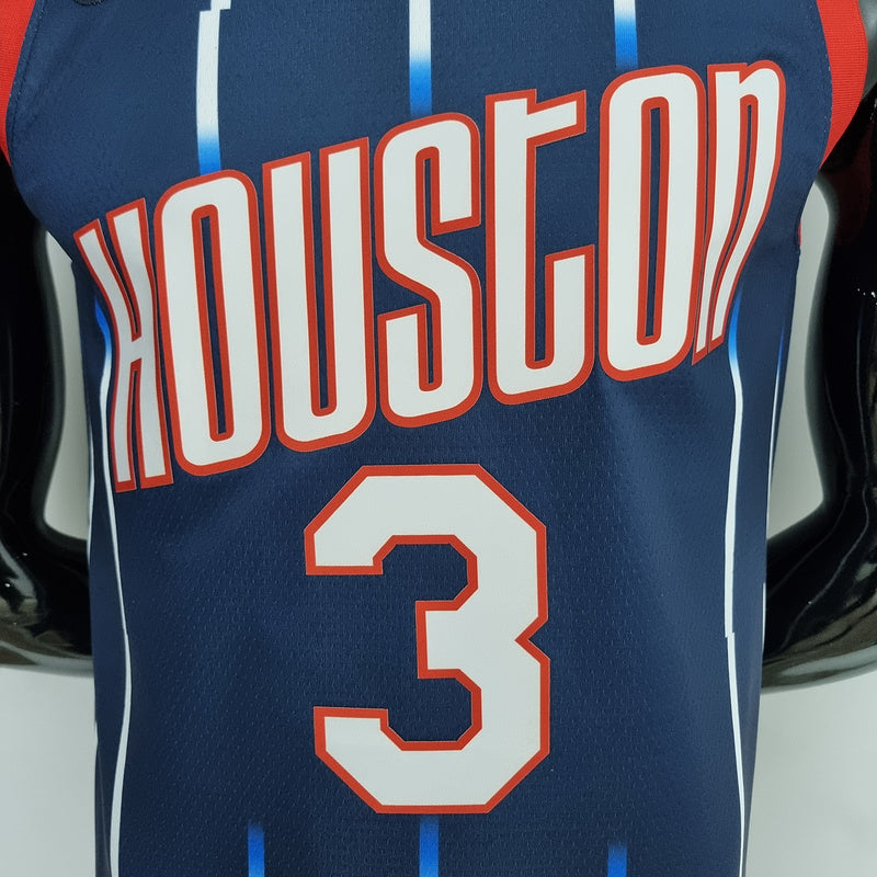 CAMISA HOUSTON ROCKETS - COM NIKE BRILHANTE - CITY EDITION 75TH ANNIVERSARY - 2021/ 2022