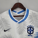 CAMISA BRASIL - CONCEITO - BRANCA COM AZUL - FEMININO - 22/ 23