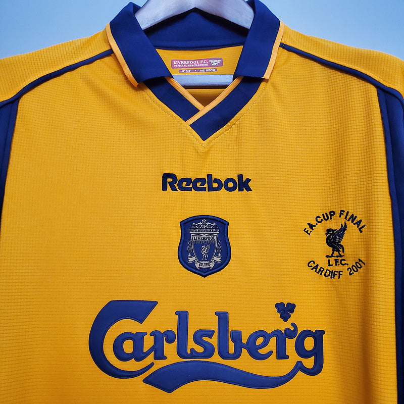 CAMISA LIVERPOOL - RETRÔ - TORCEDOR - 2000