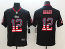 CAMISA  NEW ENGLAND PATRIOTS - NFL - PRETO, AZUL, VERMELHO E BRANCO