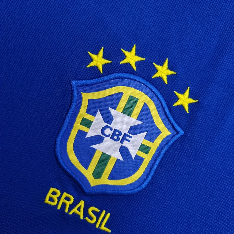 CAMISA BRASIL - RETRÔ - FORA/ AWAY - TORCEDOR - 1998