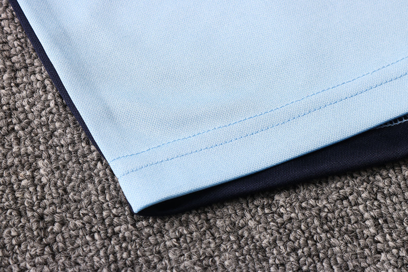 KIT PRÉ JOGO - MANCHESTER CITY - AZUL ESCURO E AZUL CLARO