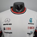 CAMISETA MERCEDES AMG PETRONAS - BRANCA - FÓRMULA 1 - F1