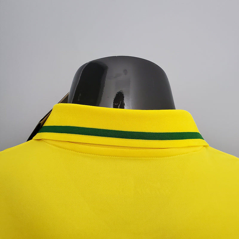 Camisa Brasil com Raça Amarela - Amarelo, use criativa cnpj 