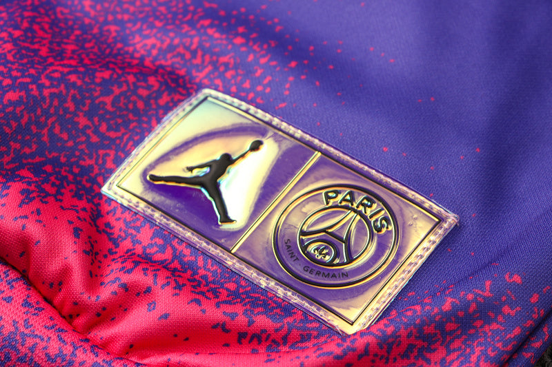 KIT MOLETOM - PARIS SAINT GERMAIN (PSG) - ROSA E ROXO