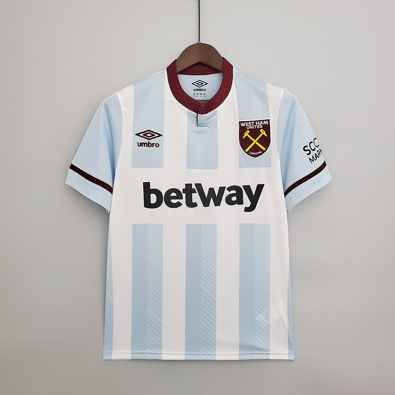 CAMISA WEST HAM - FORA/ AWAY - TORCEDOR - 21/22