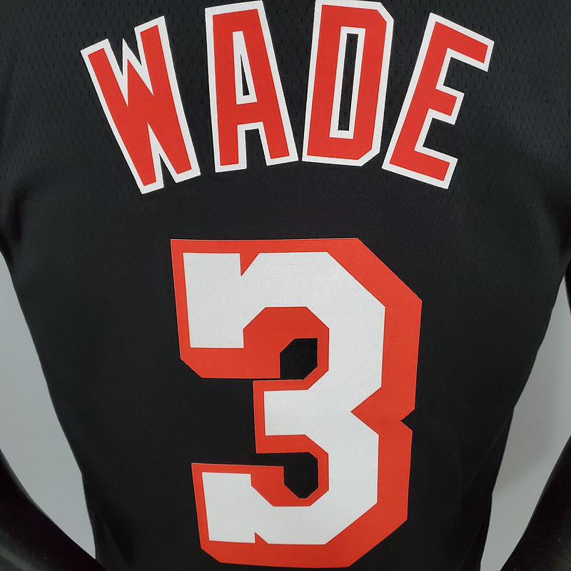 CAMISA MIAMI HEAT - PRETO E VERMELHO - EDIÇÃO 2021