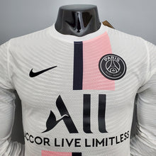 Carregar imagem no visualizador da galeria, CAMISA PARIS SAINT GERMAIN (PSG) - MANGA LONGA -  FORA/ AWAY - JOGADOR 21/22
