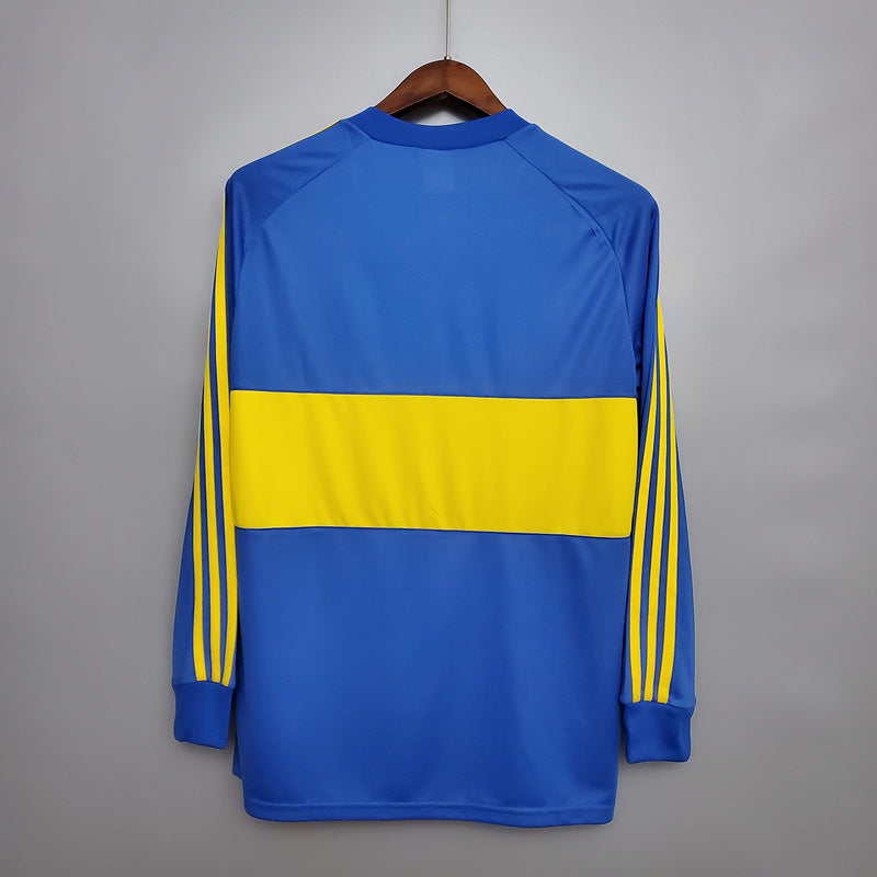 MANGA LONGA BOCA JUNIORS - RETRÔ - TORCEDOR - 1981