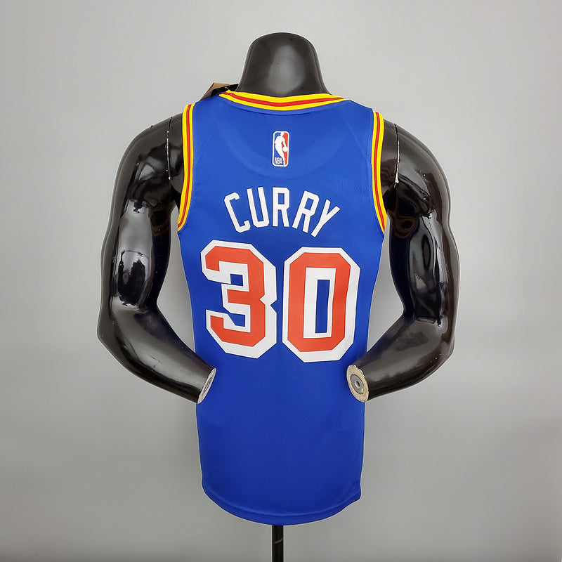 CAMISA GOLDEN STATE WARRIORS - AZUL - CITY EDITION 75th ANNIVERSARY